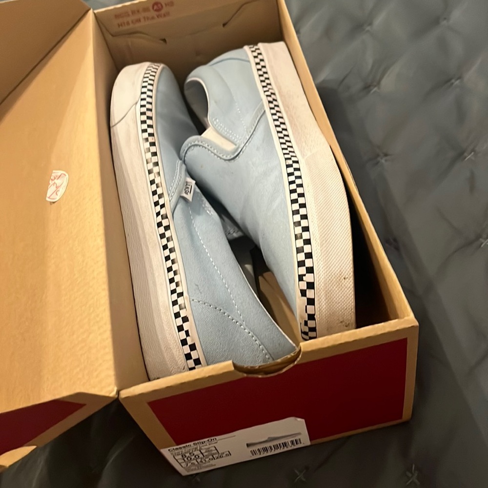 Vans classic slip on shoes